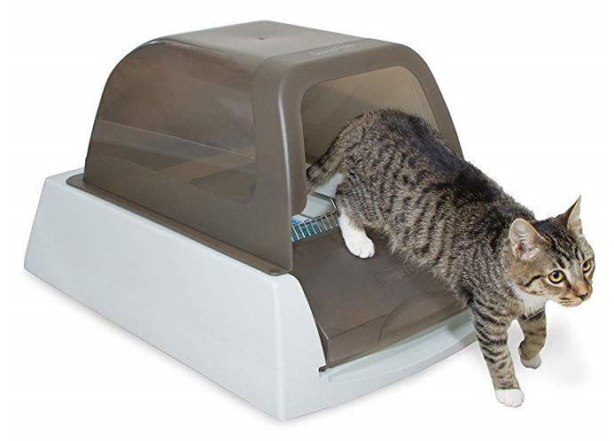 格安販売の KIMONOdressjapan送料無料Le you pet semi-automatic quick cleaning cat  litter box, Luxury toilet