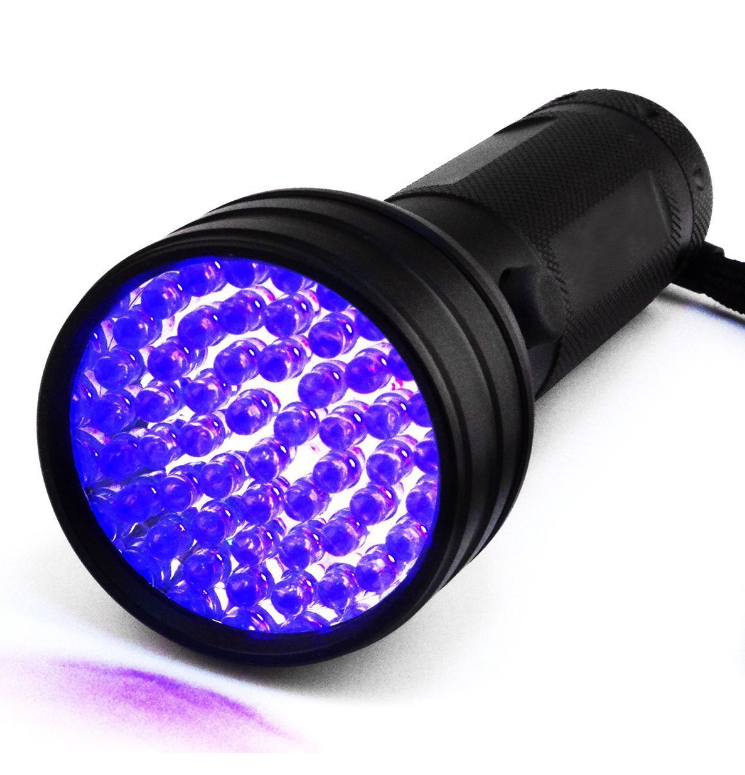 395nm UV-Ultraviolet Blacklights Handheld Torch Light for Dogs Pocketman 21 LED UV Flashlight Black Light Scorpions Bed Bugs Pet Stains 
