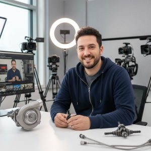 Lucas Renard 法国汽车配件达人档案 · YouTube 980K订阅 · 刹车片LED大灯改装合作案例 · 耀阳会