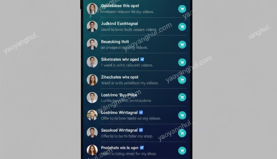 TikTok评论区挖掘客户操作截图，展示搜索关键词、筛选评论、识别采购信号的详细步骤
