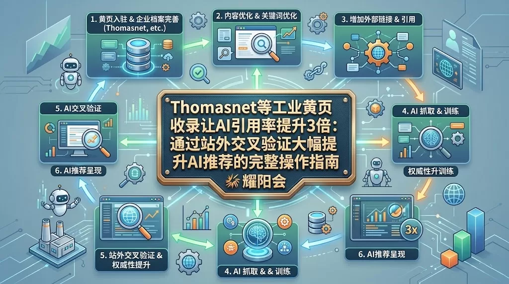 密码保护:(付费阅读)Thomasnet等工业黄页收录让AI引用率提升3倍:通过站外交叉验证大幅提升AI推荐的完整操作指南 密码保护:(付费阅读)Thomasnet等工业黄页收录让AI引用率提升3倍:通过站外交叉验证大幅提升AI推荐的完整操作指南 | 耀阳会GEO | AI搜索实战社区