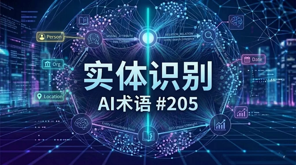 AI术语 #205｜实体识别（Entity Recognition）：AI不知道你是谁，你在AI知识图谱里是透明的，所以不会被推荐 | 耀阳会GEO | AI搜索实战社区